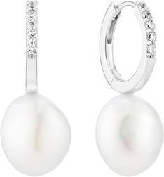 Produktbild Sif Jakobs Gold-plated hoop earrings with genuine Padua pearls SJ-E2443-PCZ