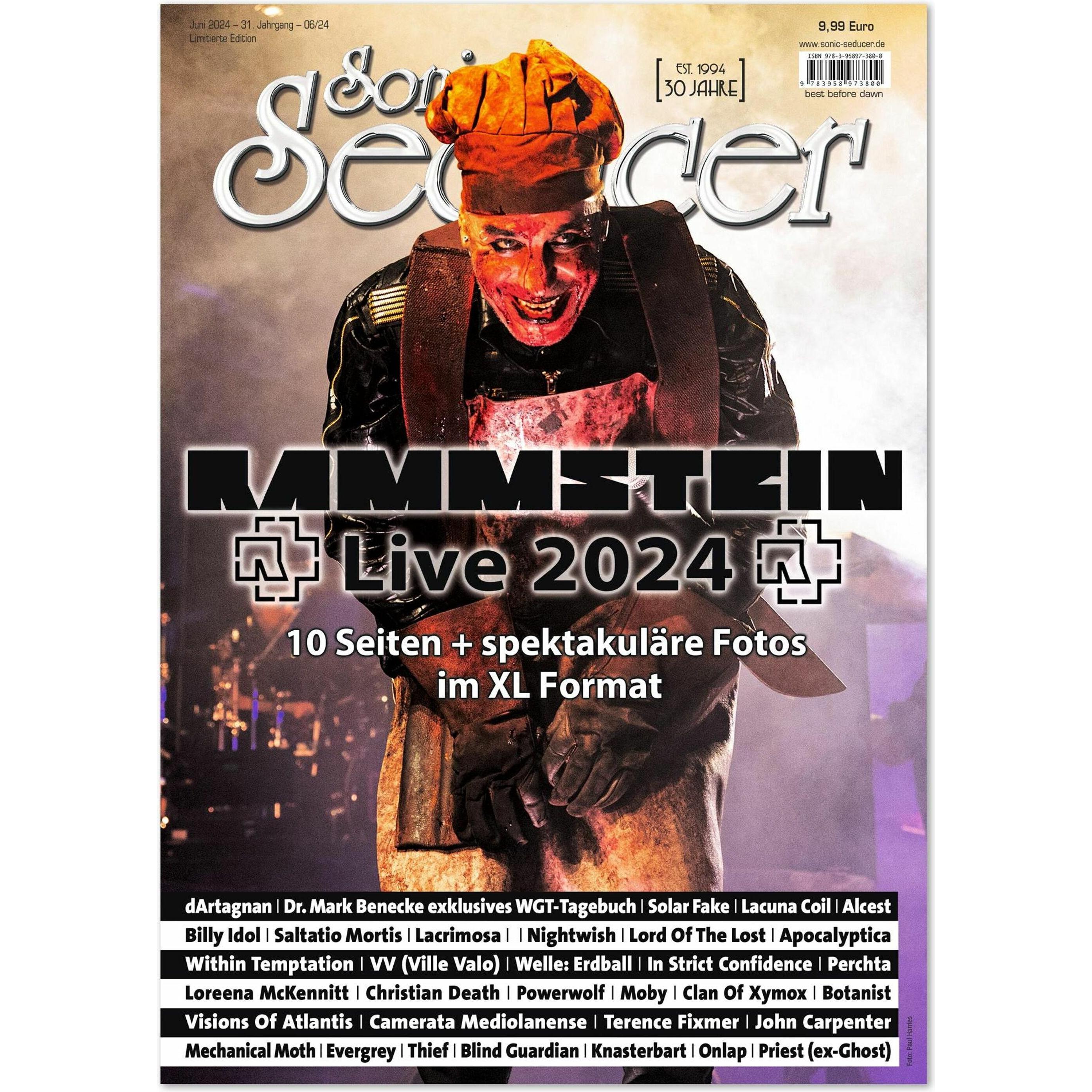 Sonic Seducer 06/2024+Lim.Rammstein-Ed., Sachbücher