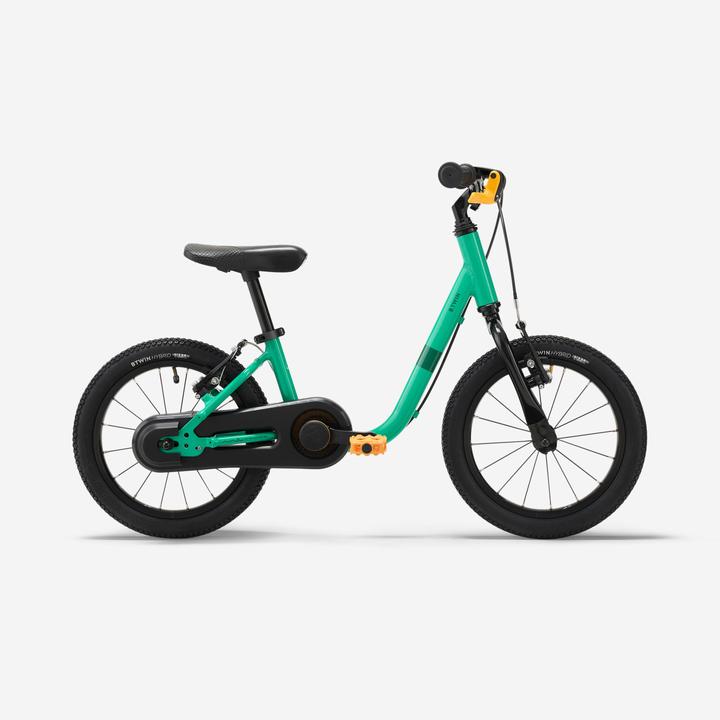 Btwin Velo Discover 900 2-in-1 Laufvelo Kinder 3-5 Jahre Aluminium (14")