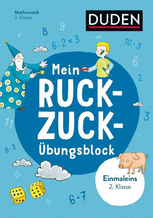 Produktbild Mein Ruckzuck-Übungsblock Einmaleins 2. Klasse (Deutsch, Dudenredaktion, 2018)