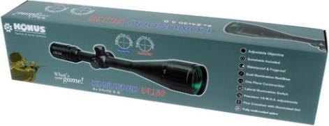 Actual product image Konus Riflescope Konuspro-Plus 6-24x50 With Illuminated Crosshairs (24 x, 50 mm)