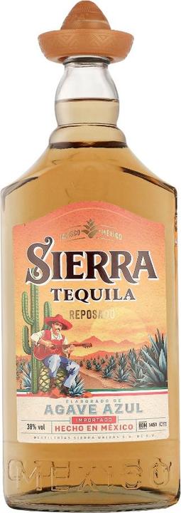 Actual product image Sierra Tequila Sierra Reposado 38% Vol. 1l