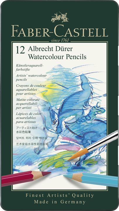 Produktbild Faber-Castell Aquarellstift Albrecht Dürer (Mehrfarbig, 12 x)