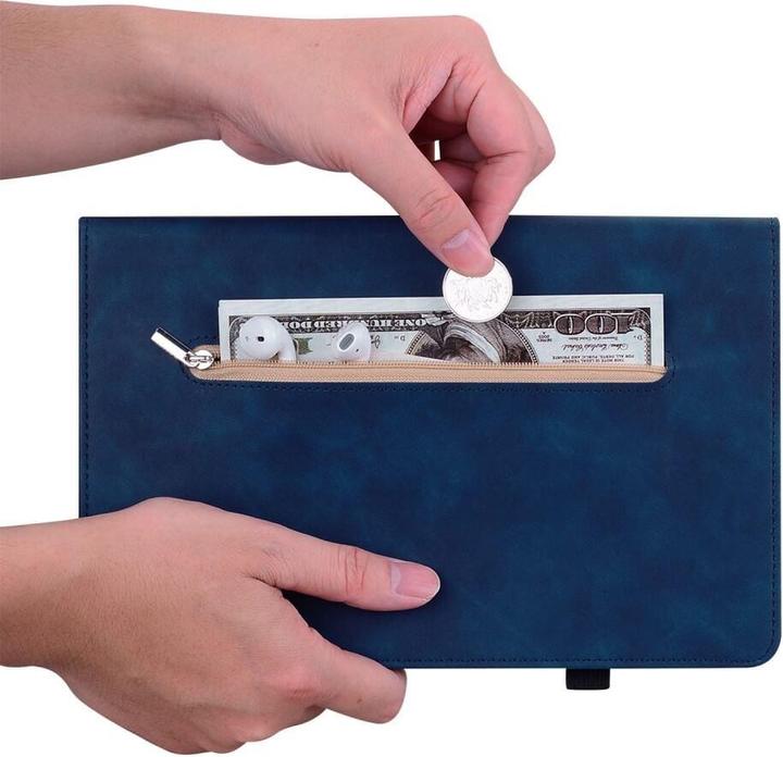 Produktbild Cover-Discount iPad 2022 (10.Gen) - Schutzhüllle mit Zipper Tasche blau (iPad 2022 (10. Gen))