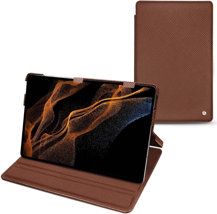 Actual product image Noreve Horizontal leather flap shell (Galaxy Tab S8+)