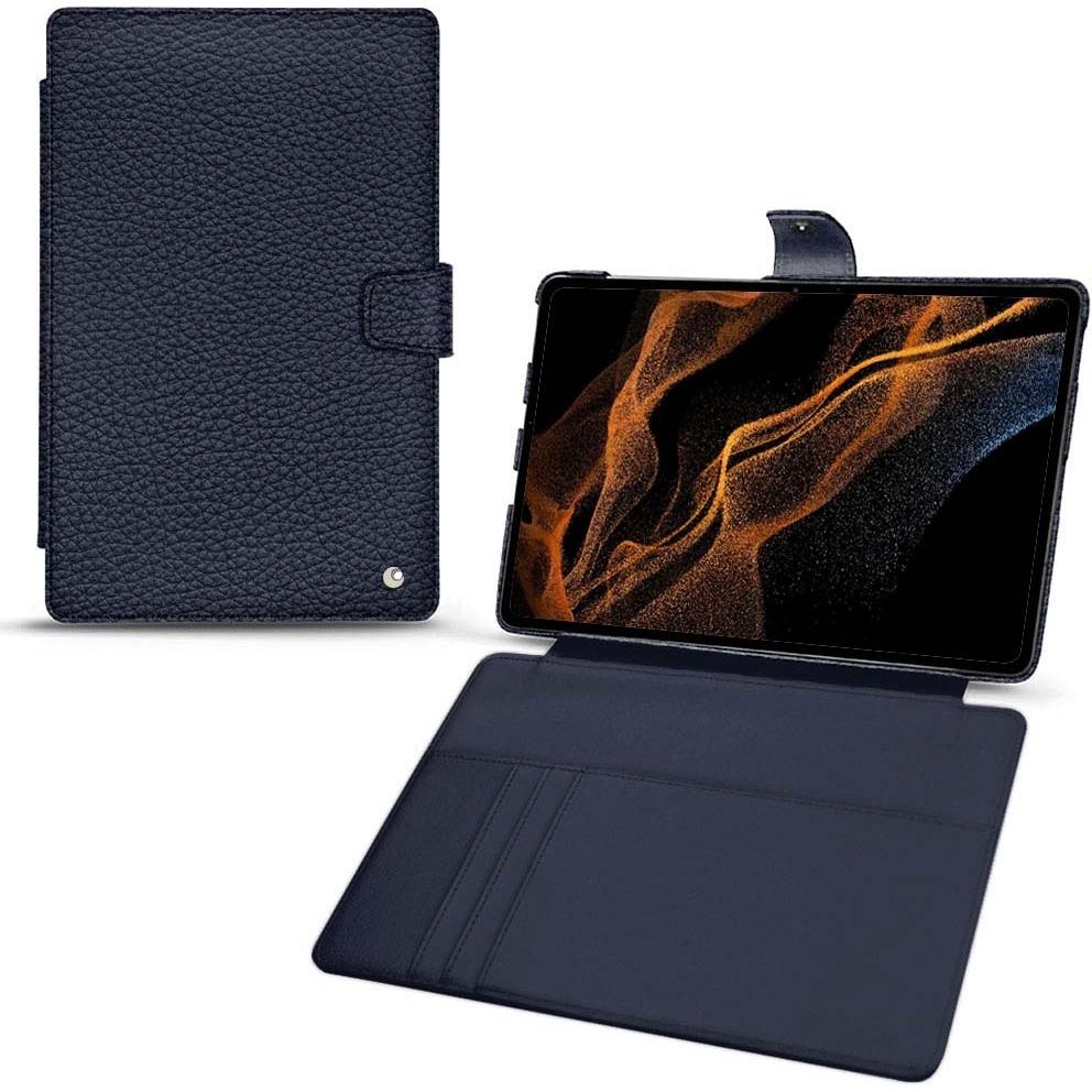 Thumbnail - Noreve Lederschutzhülle Wallet (Galaxy Tab S8+), Tablet Hülle, Violett