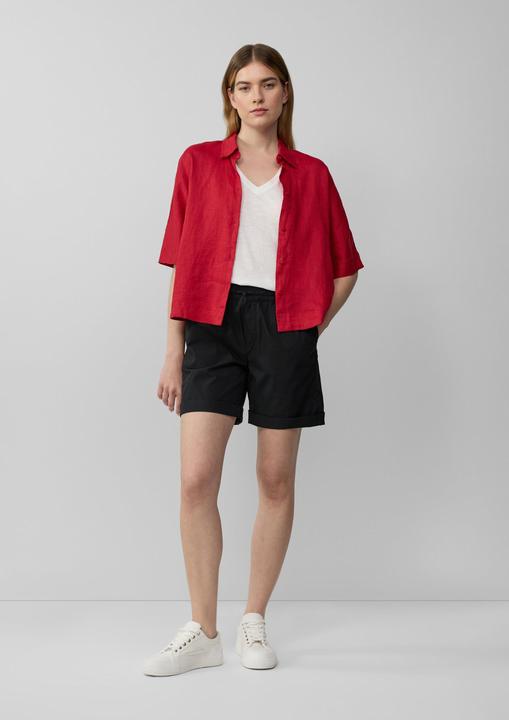 Actual product image S.Oliver Hose Leichte Shorts aus Baumwollmix im Relaxed Fit (36)