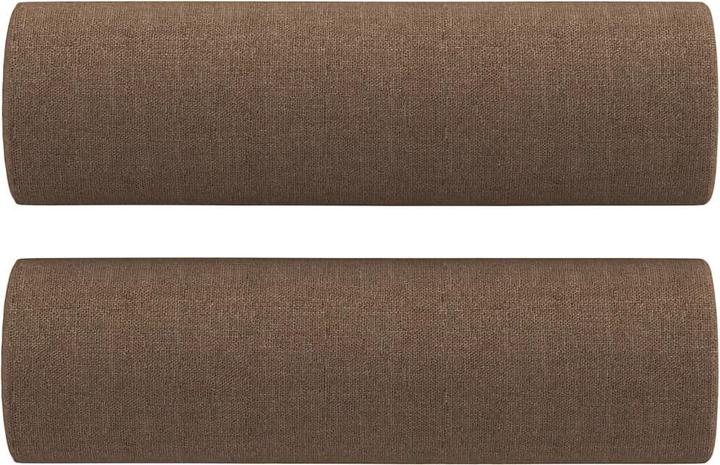 Actual product image VidaXL Sofa set Cushion Armchair Sofa Couch Design sofa 3-piece brown fabric (3-seater)