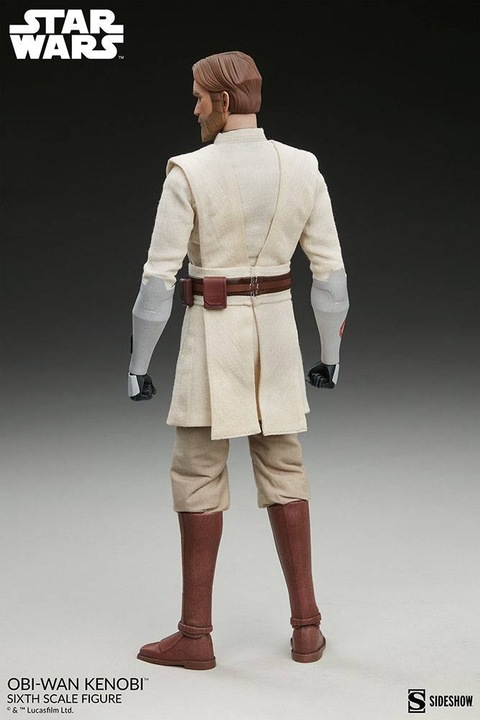 Produktbild Sideshow Star Wars The Clone Wars Actionfigur 1/6 Obi-Wan Kenobi