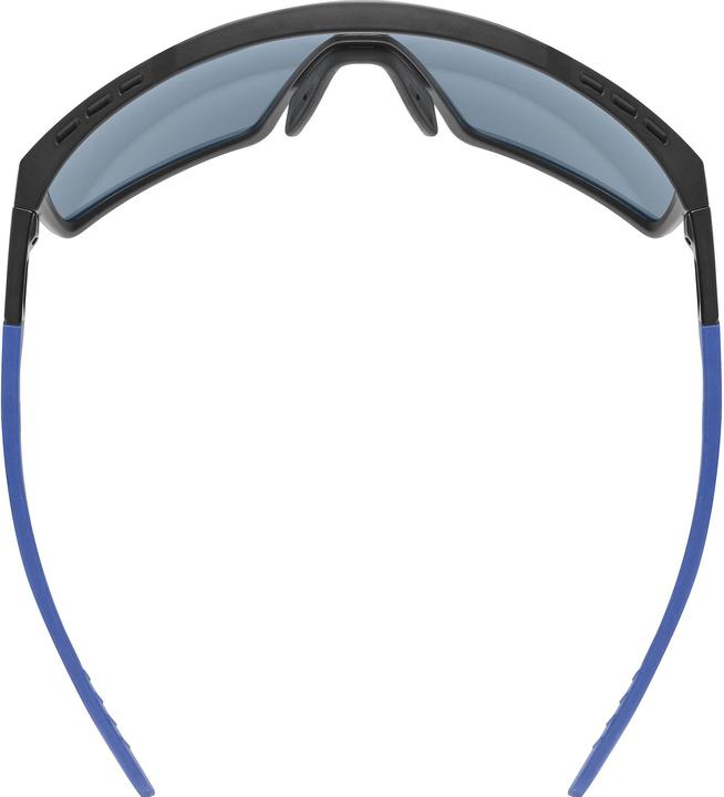 Actual product image Uvex Mtn Perform (black-blue matt, mirror blue (S2))