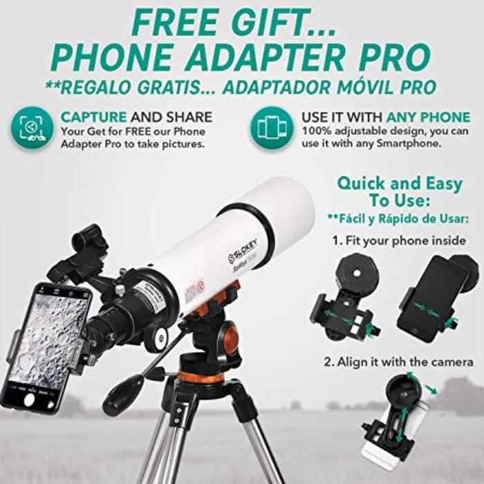 Produktbild Slokey Discover The World Astronomatisches Teleskop für Anfänger
