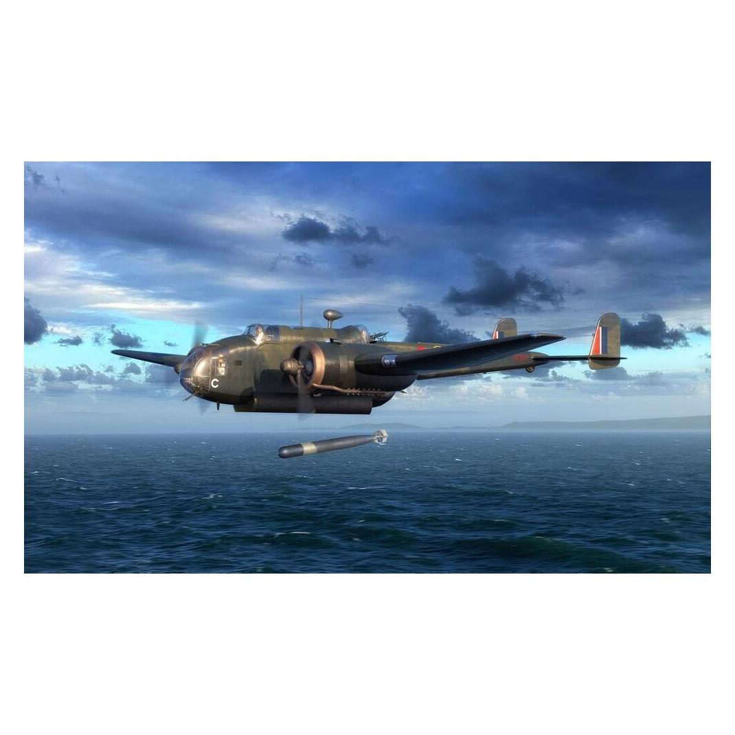ICM HP.52 Hampden TB.Mk.I WWII British torpedo bomber (48353)