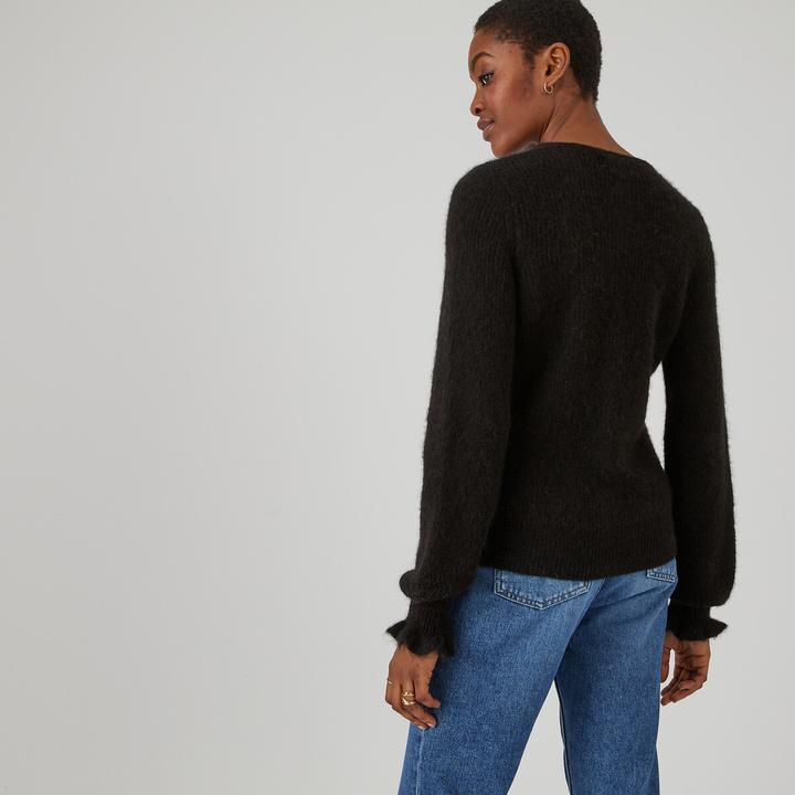 Immagine prodotto La Redoute Collections Cardigan con collo rotondo (XXL)