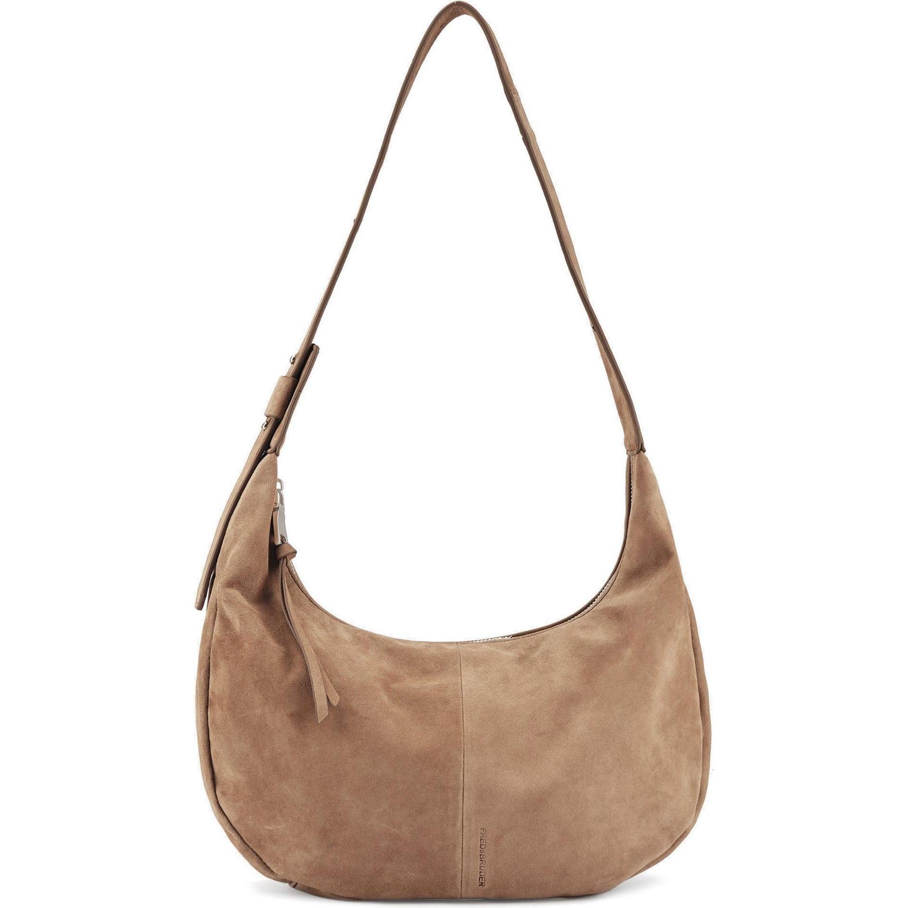 FredsBruder, Handtasche, Best to Come Schultertasche Leder 37 cm, Braun