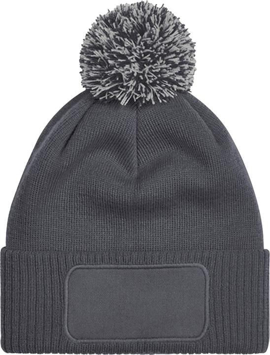 Actual product image Beechfield Unisex Adult Snowstar Patch Beanie (One size)