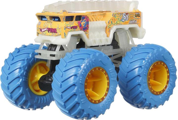 Hot Wheels Jeep Glowing in the dark