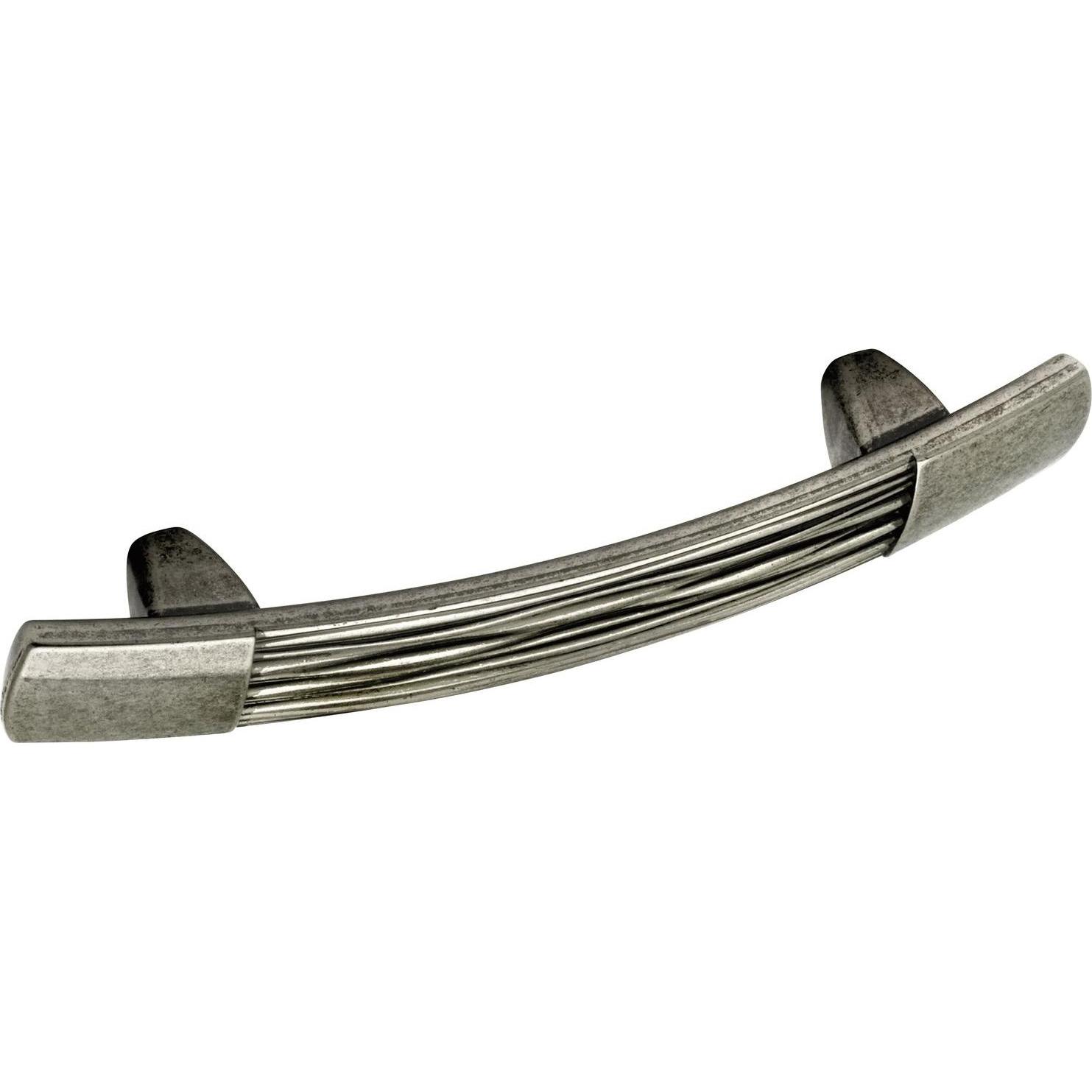 Siro, Möbelgriff, Pamar Bellona Schubladengriff (Möbelgriff) Breite 149 mm Zinkguss alufarbig
