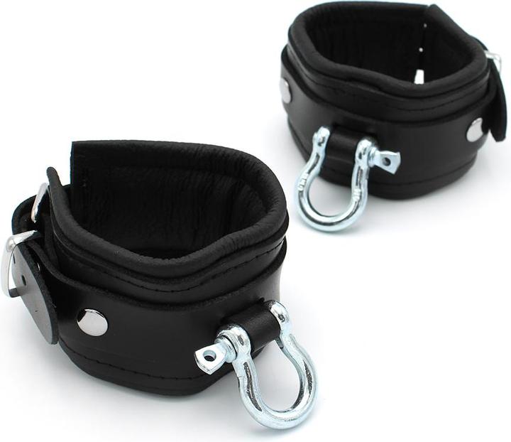Produktbild Kiotos Leather Handcuffs with Metal Shackle