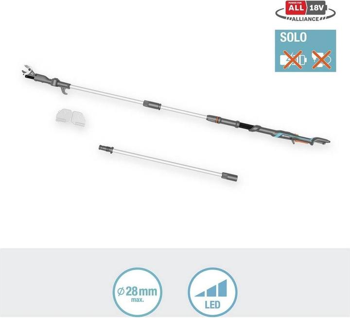 Actual product image Gardena HighCut 360/18V P4A solo