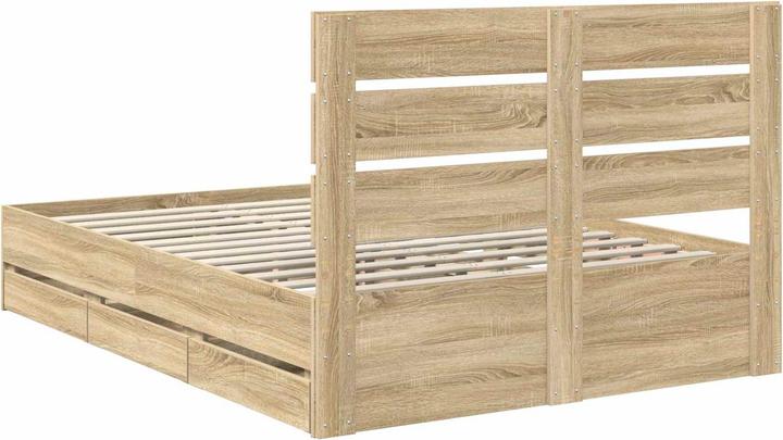 Image du produit vidaXL Modernes Bett (140 x 200 cm)