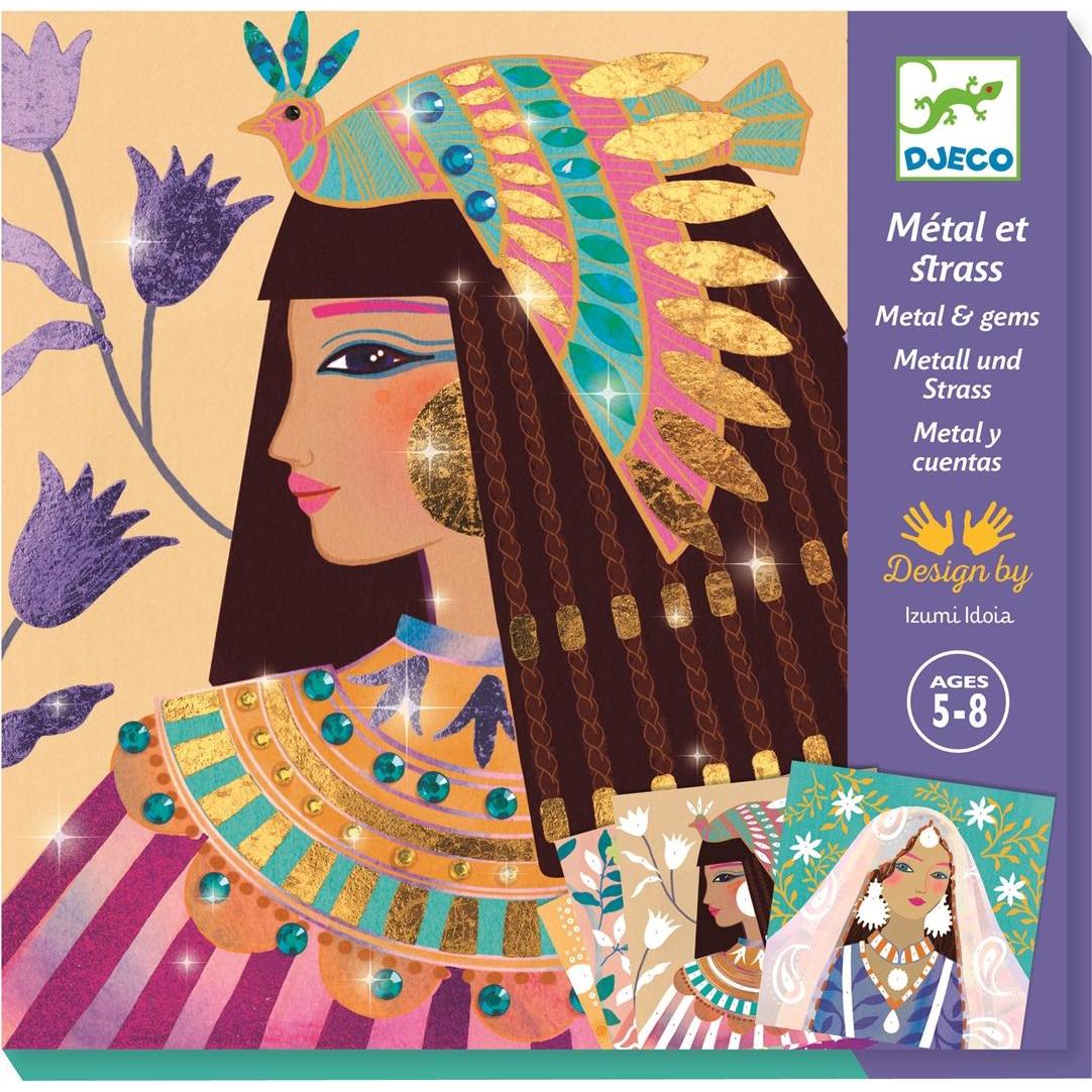 Djeco Folienbilder Glitzersteine Schmuckstücke (54257455)