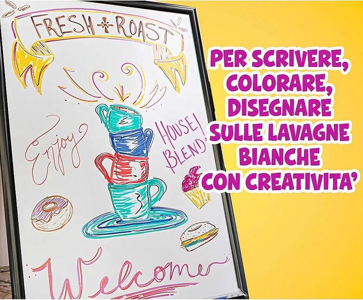 Productafbeelding Crayola Color WipeOff Whiteboard Marker (8x)