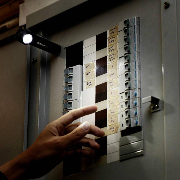 Actual product image GP Discovery Headlamp CH35: Compact multipurpose LED and flashlight, rechargeable (600 lm)