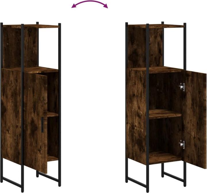 Actual product image vidaXL Badschrank (33 x 33 x 120.50 cm)