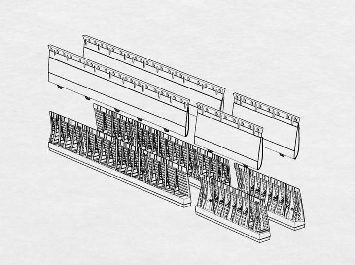 Actual product image Brengun C-130 flaps (Italeri)