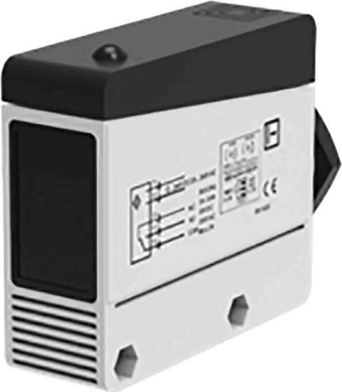 Actual product image RS PRO Cubic optical sensor, diffuse, range 0 2 m, PNP make/break output, terminal strip