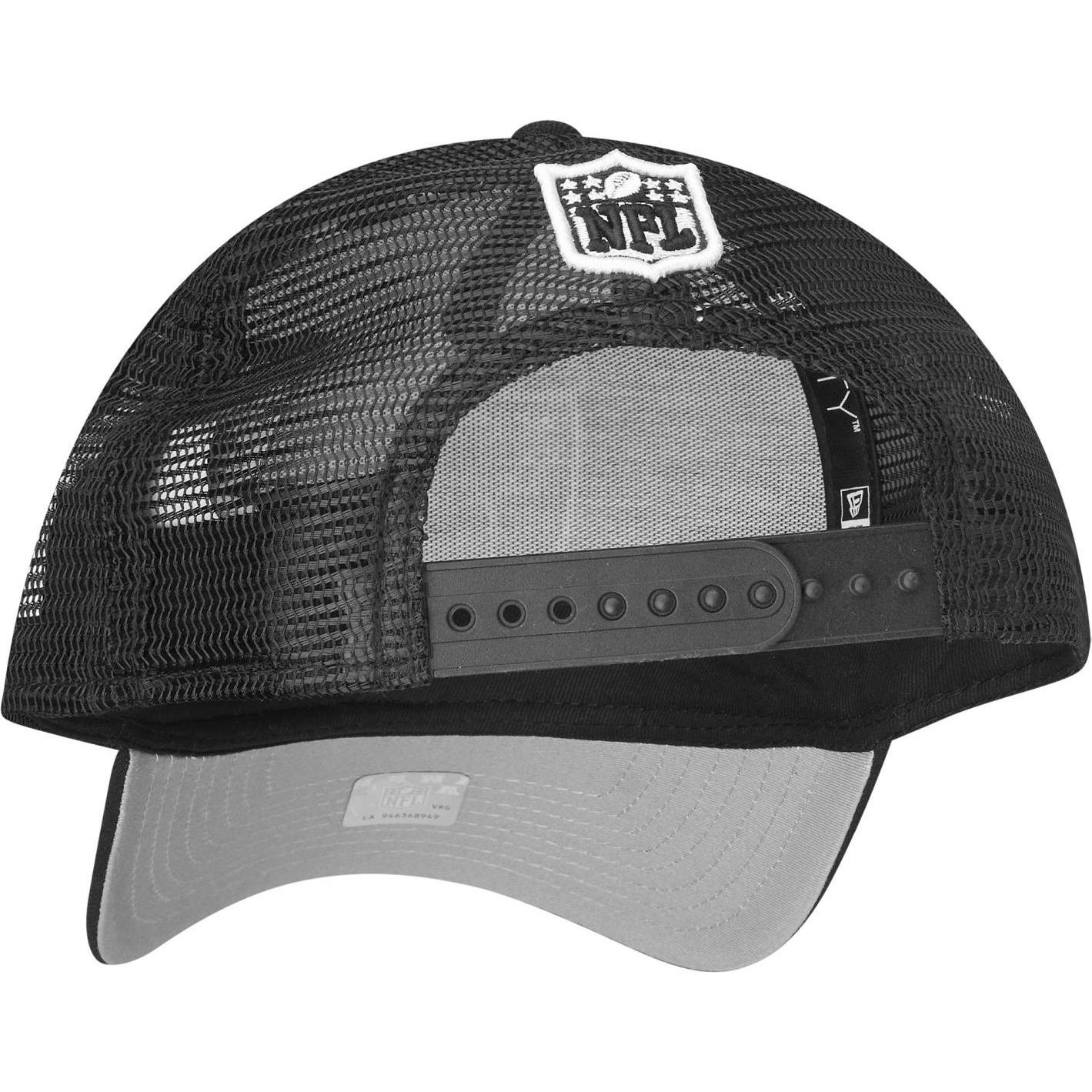 Thumbnail - New Era, Herren, Cap, A-Frame Snapback Trucker Cap - Las Vegas Raiders, Schwarz, (One Size)