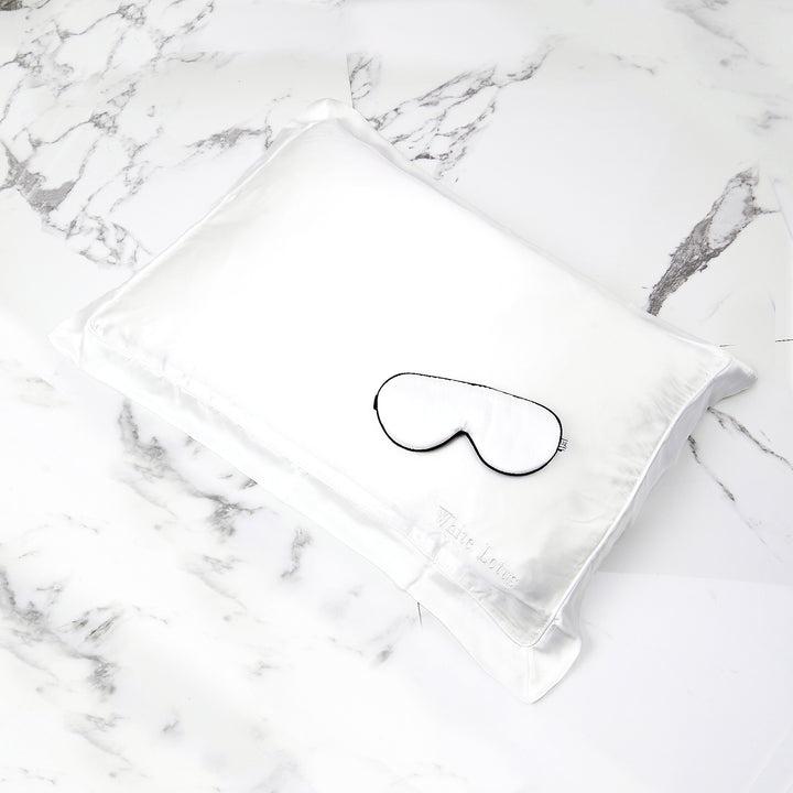 Produktbild White Lotus Pure Silk Eye Mask (Schlafmaske)