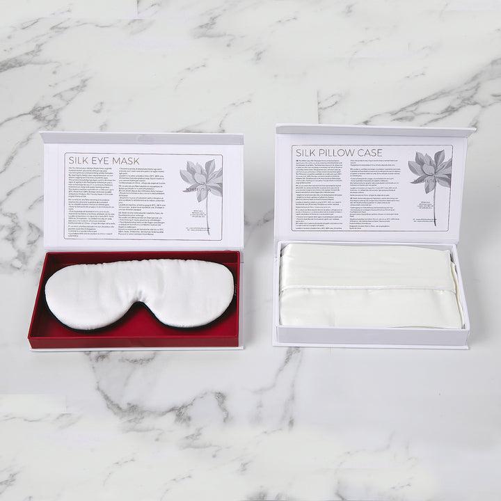 Produktbild White Lotus Pure Silk Eye Mask (Schlafmaske)