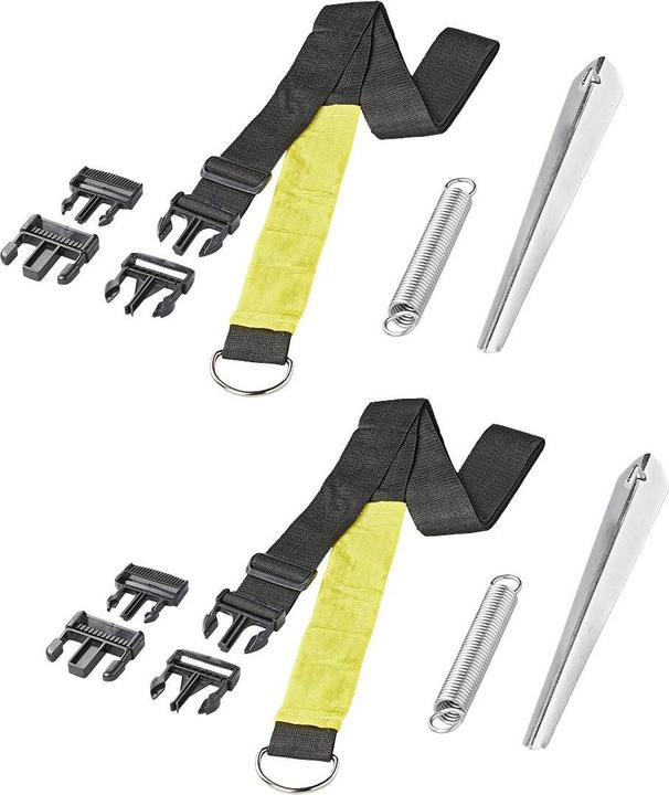 Actual product image ProPlus Storm bracing set 2x3M with clips