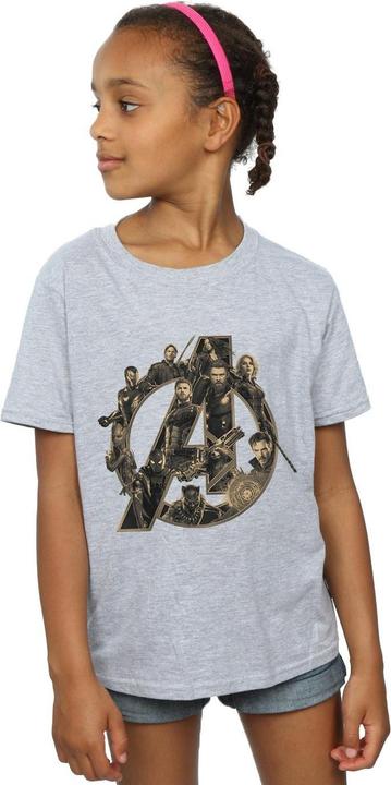 Produktbild Avengers Infinity War Logo TShirt Mädchen (152, 158)