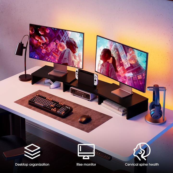 Actual product image Fitueyes Dual Monitorständer, verstellbar