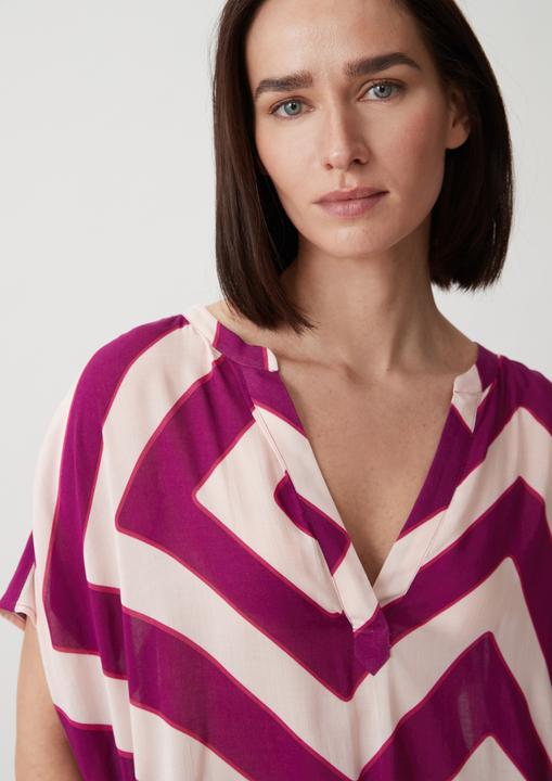 Immagine prodotto Comma Bluse Viskosebluse mit Raffung (M)