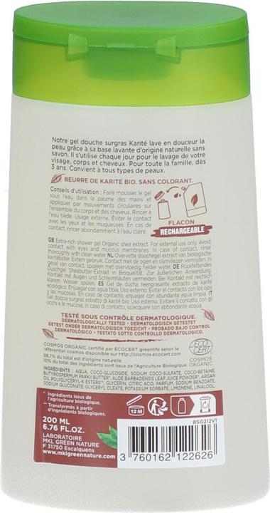 Produktbild MKL Green Nature BIO-Duschgel Sheabutter - 200ml - (200 ml)