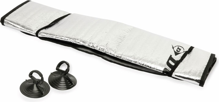 Dunlop Sunshade Metalic/white 130x60c