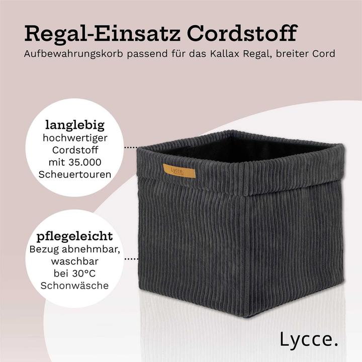 Actual product image Aufbewahrungskorb Casual Faltbare Aufbewahrungsbox Cord 4P (33 cm, 4x)