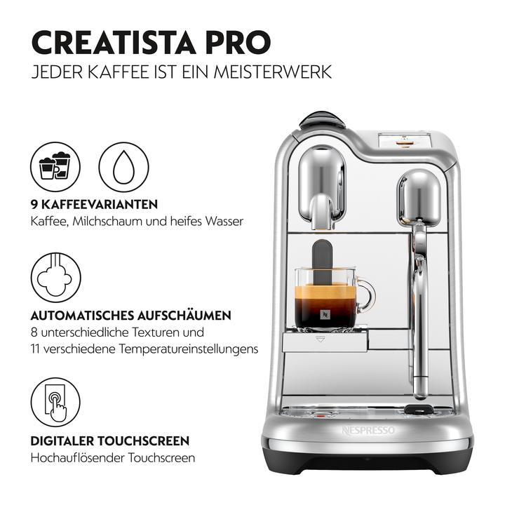 Image du produit Sage Nespresso Creatista Pro (NESPRESSO Original)