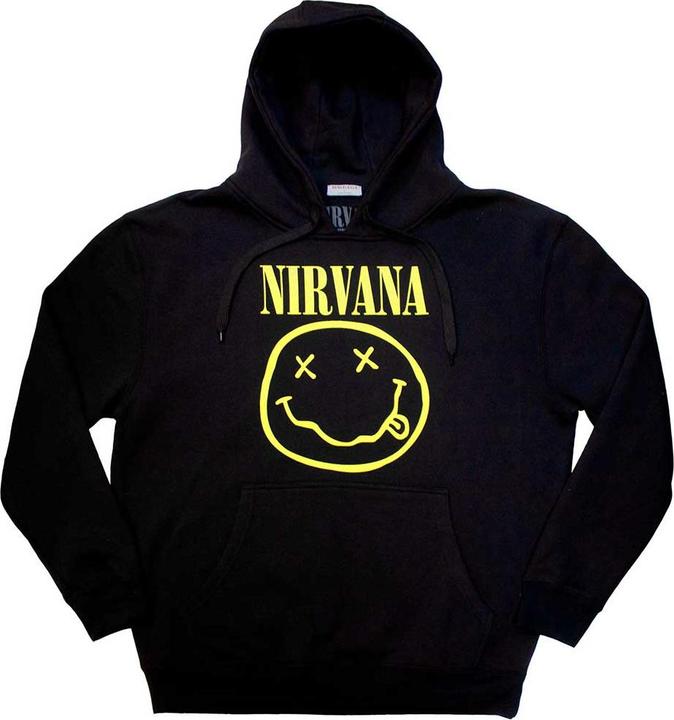 Immagine prodotto Nirvana Yellow Smiling Face (Hoodie) (L)