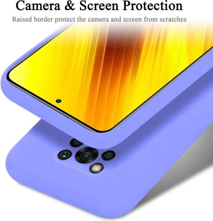 Image du produit Cadorabo Coque pour Xiaomi POCO X3 NFC TPU Liquid Silicone Case (Xiaomi Poco X3 NFC)