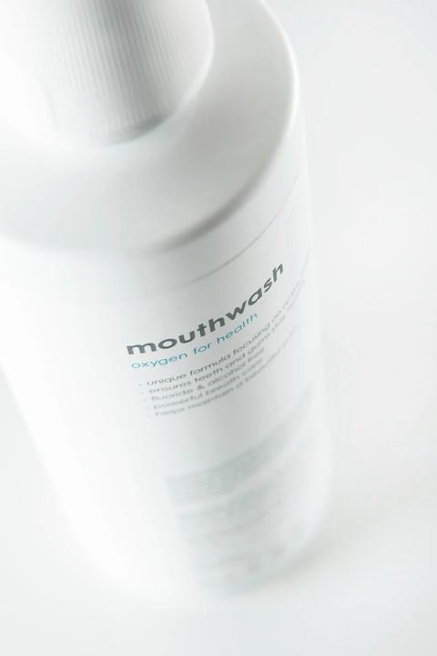 Produktbild Blue M Oxygen for Health Fluoride Free (500 ml, Mundspülung)