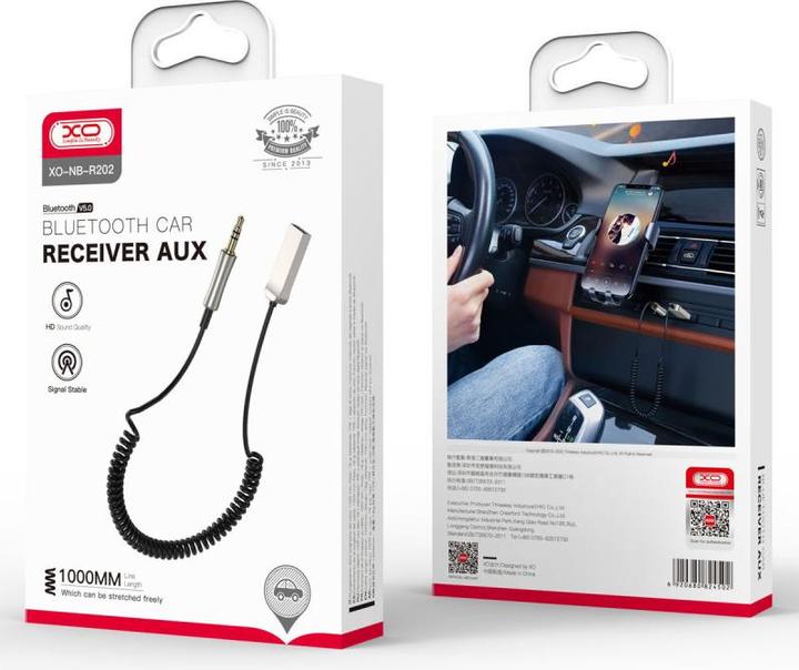 Produktbild xO Adapter Empfänger Bluetooth NB-R202 Audio schwarz (Empfänger)