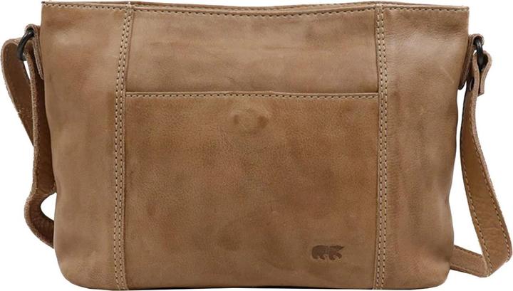 Actual product image Bear Design Zoe Leather Shoulder Bag