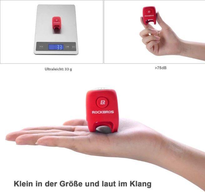Image du produit Rockbros Sonnette électronique de vélo
