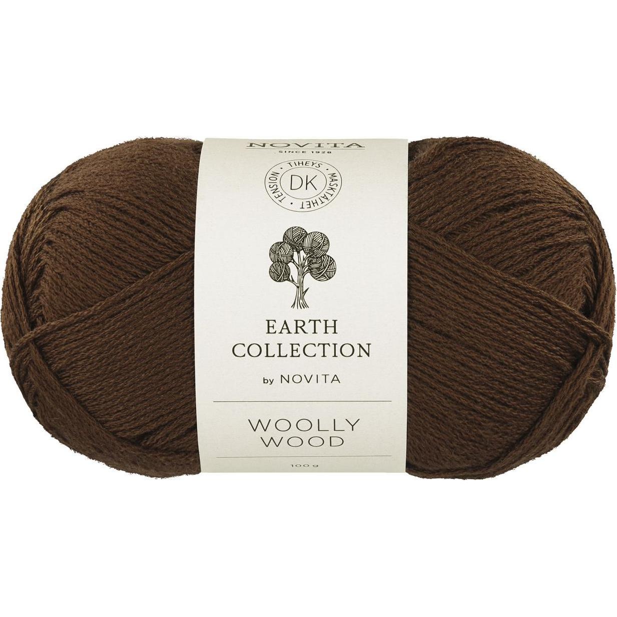 Novita col. 697 Erde 225 m 100 g, Garn + Wolle