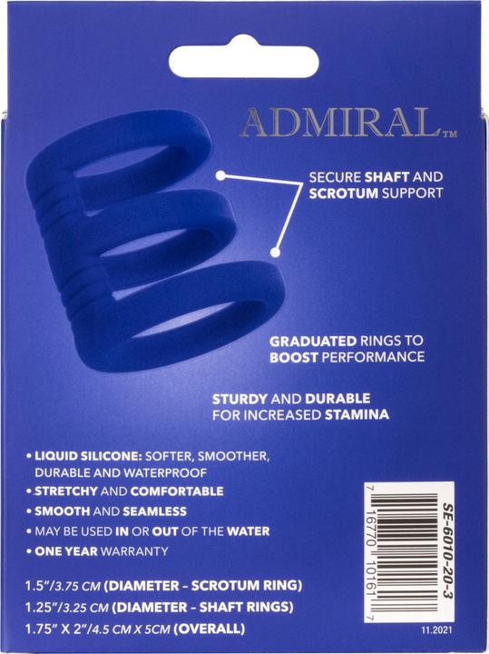 Produktbild CalExotics Admiral™ Triple Cock Cage (5 cm)