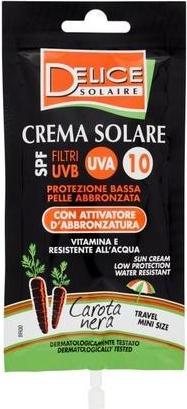 Actual product image Delice Solaire Sun Cream Low Protection SPF10 50ml (Suntan cream, Up to SPF 10, 50 ml)